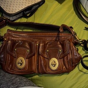 Brown Leather Men's Bag
